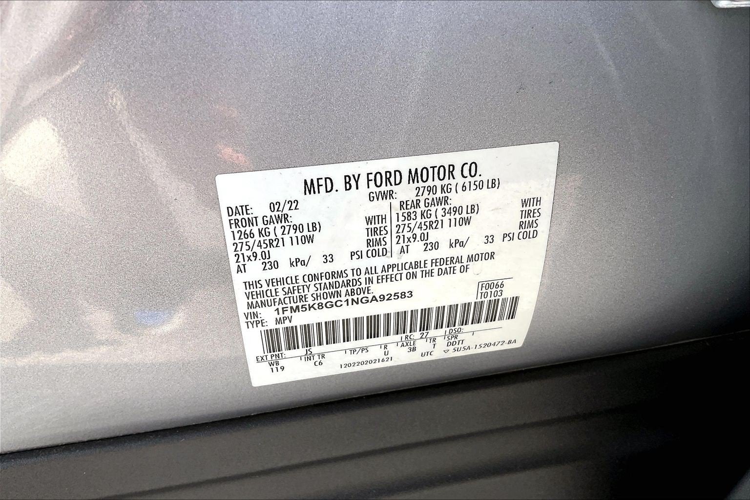 2022 Ford Explorer ST