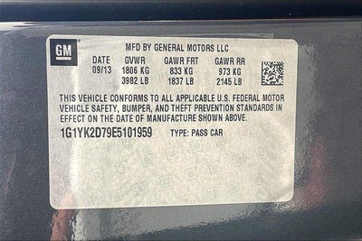 2014 Chevrolet Corvette Z51 2LT