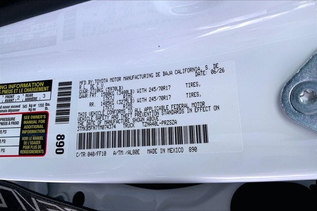 2026 Toyota Tacoma 2WD SR5