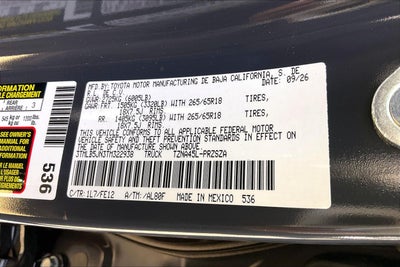 2026 Toyota Tacoma TRD Sport