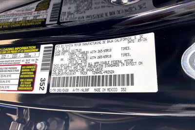 2026 Toyota Tacoma TRD Sport