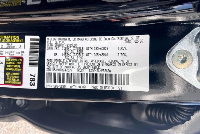 2026 Toyota Tacoma Limited