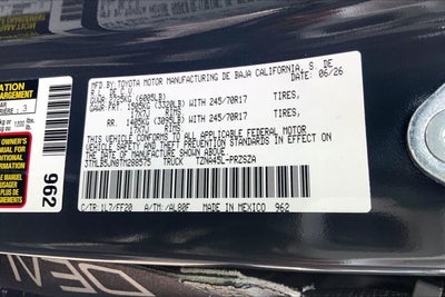 2026 Toyota Tacoma SR5