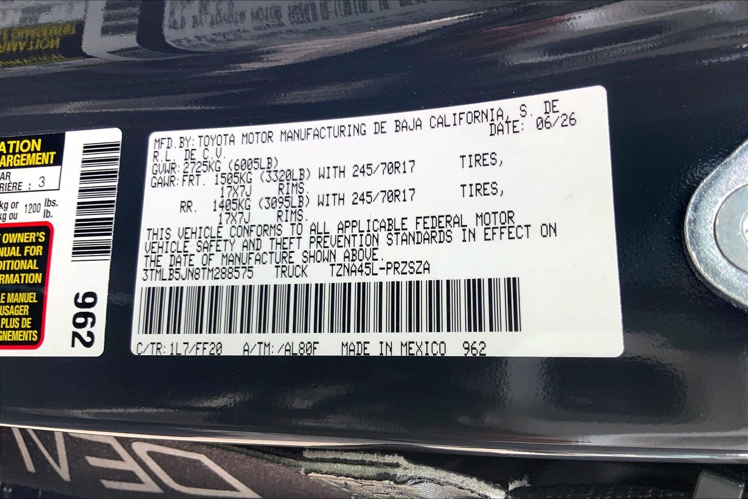 2026 Toyota Tacoma SR5