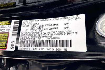2026 Toyota Tacoma TRD Sport