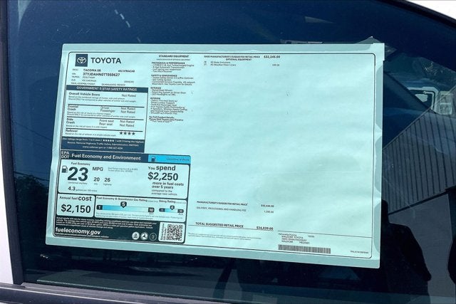 2026 Toyota Tacoma SR