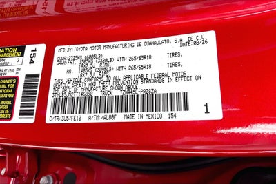 2026 Toyota Tacoma 4WD TRD Sport