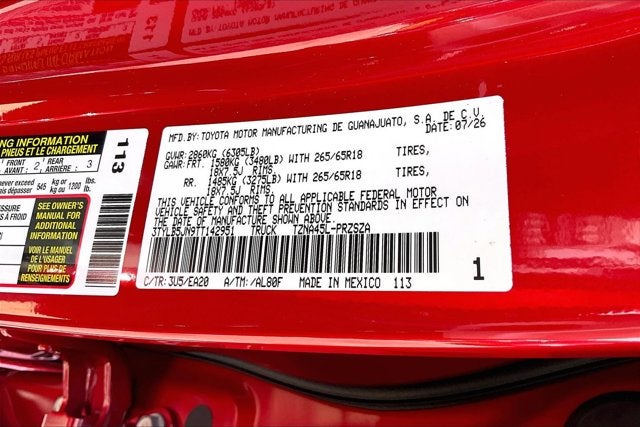 2026 Toyota Tacoma TRD Off-Road