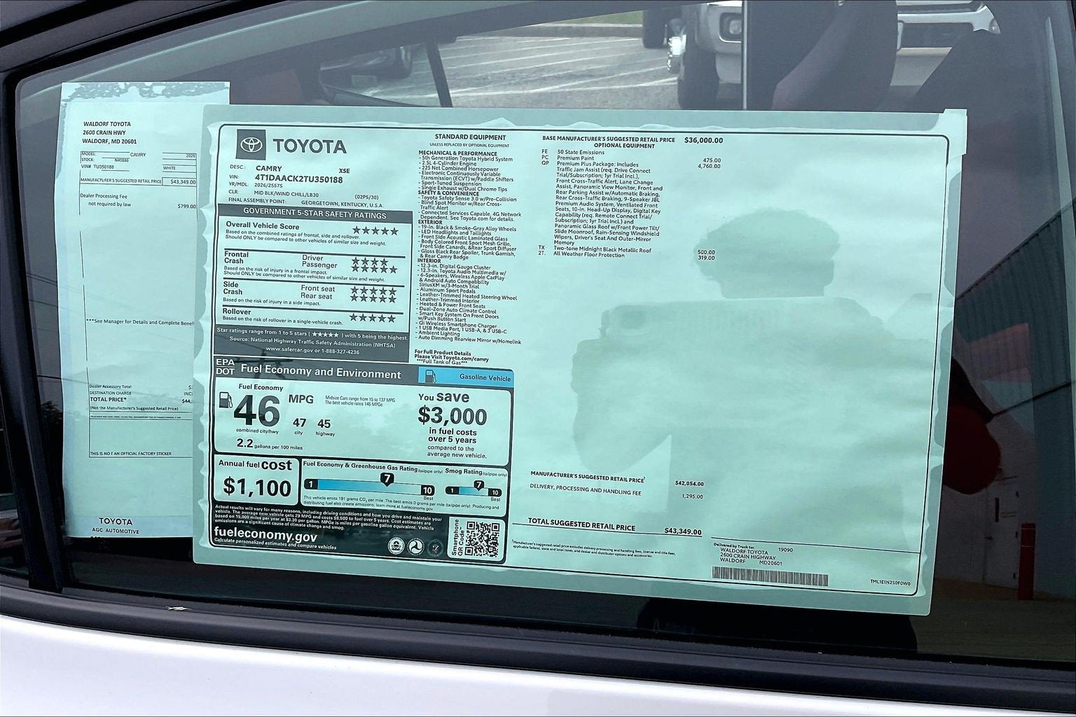 2026 Toyota Camry XSE