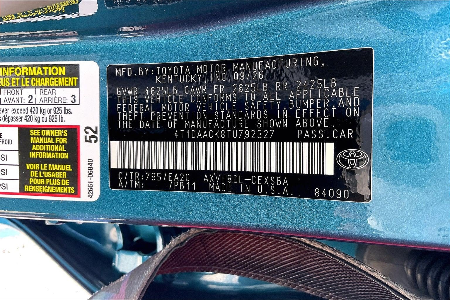 2026 Toyota Camry SE