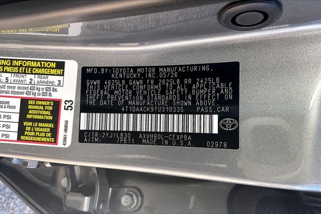 2026 Toyota Camry XSE