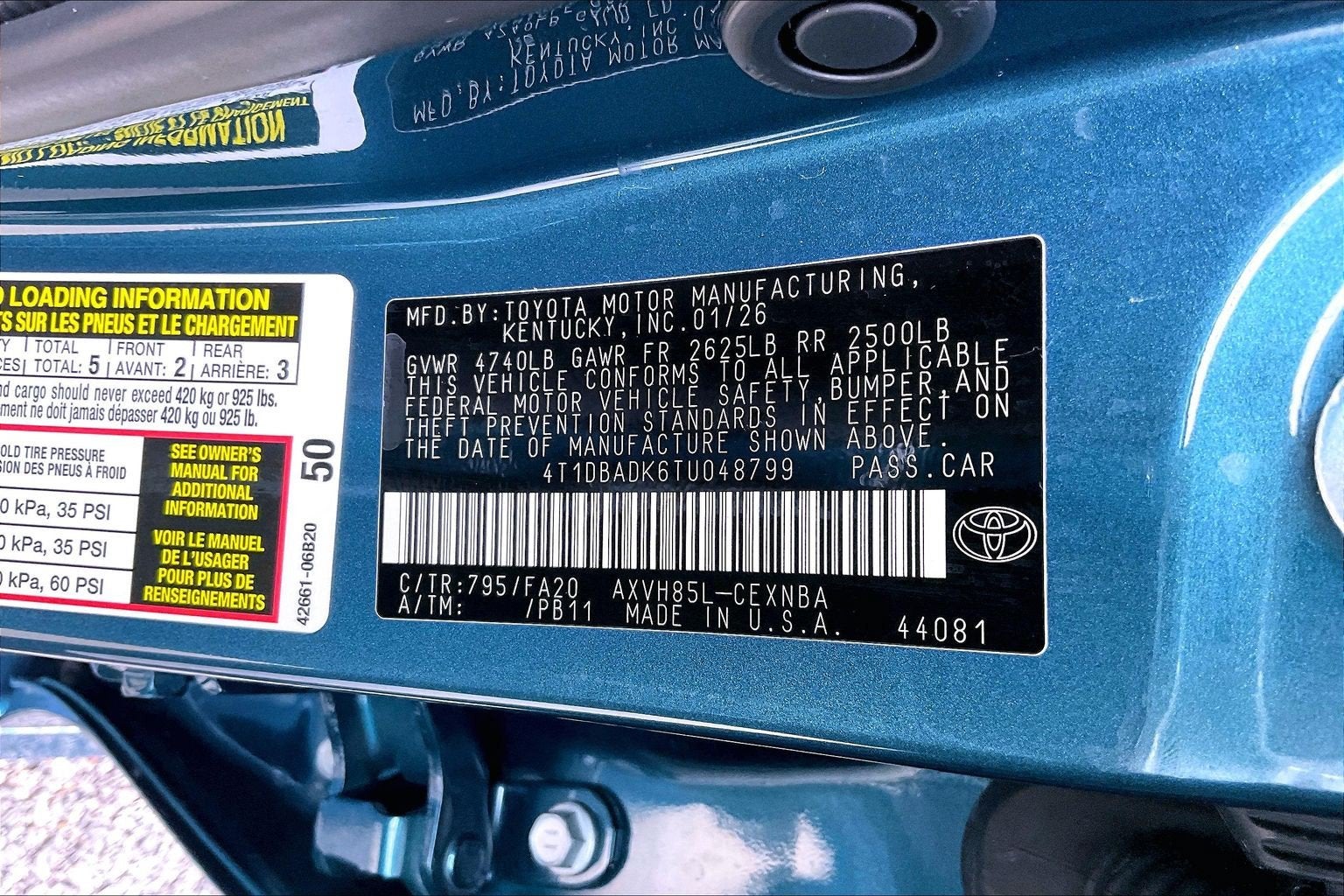 2026 Toyota Camry LE