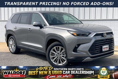 2026 Toyota Grand Highlander Platinum