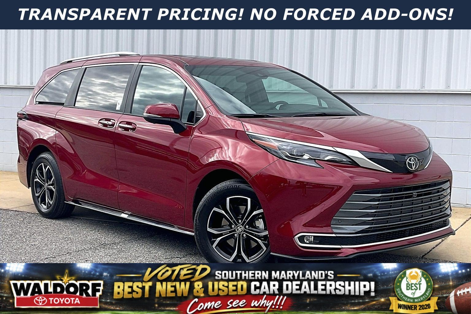 2026 Toyota Sienna Platinum