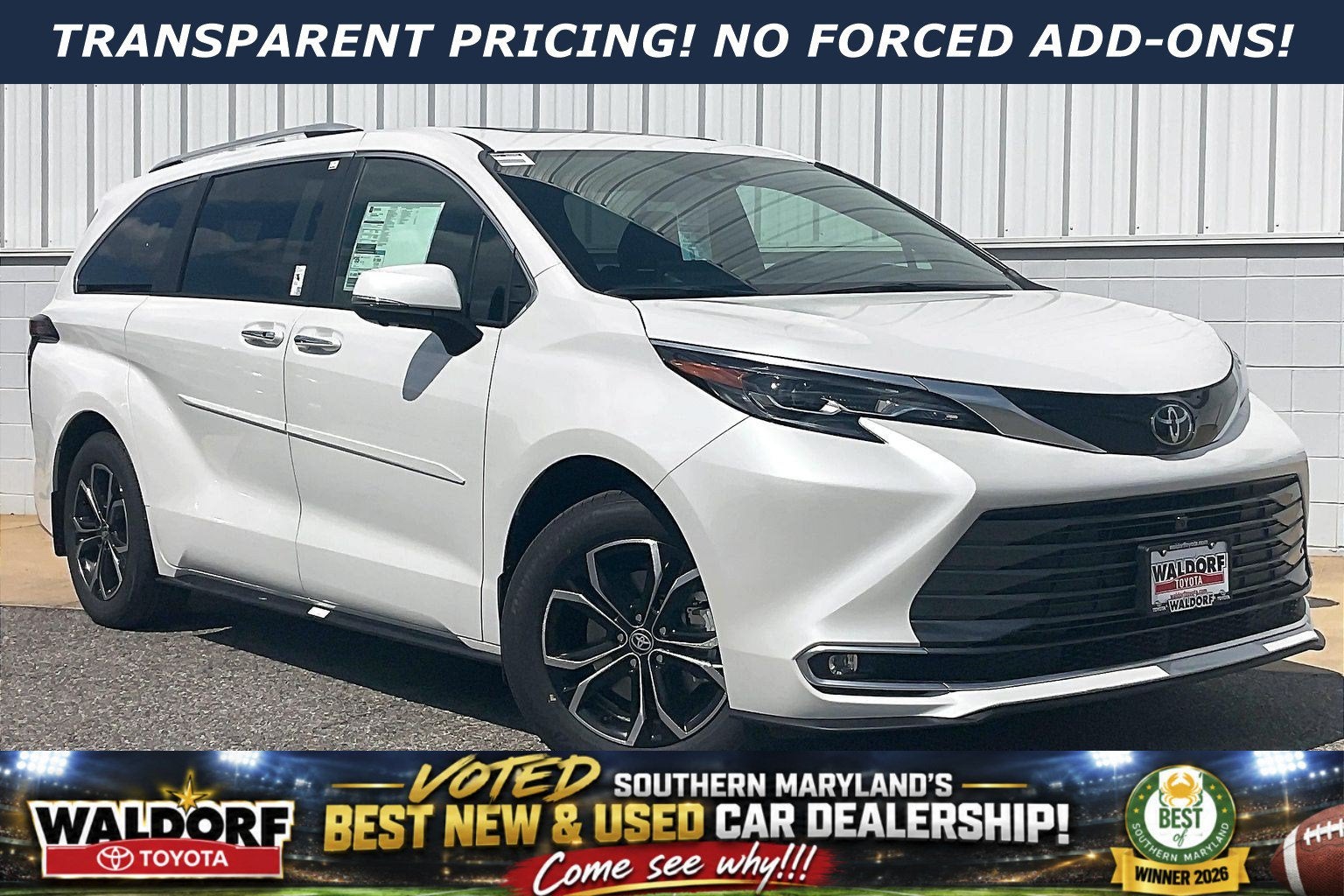 2026 Toyota Sienna Platinum