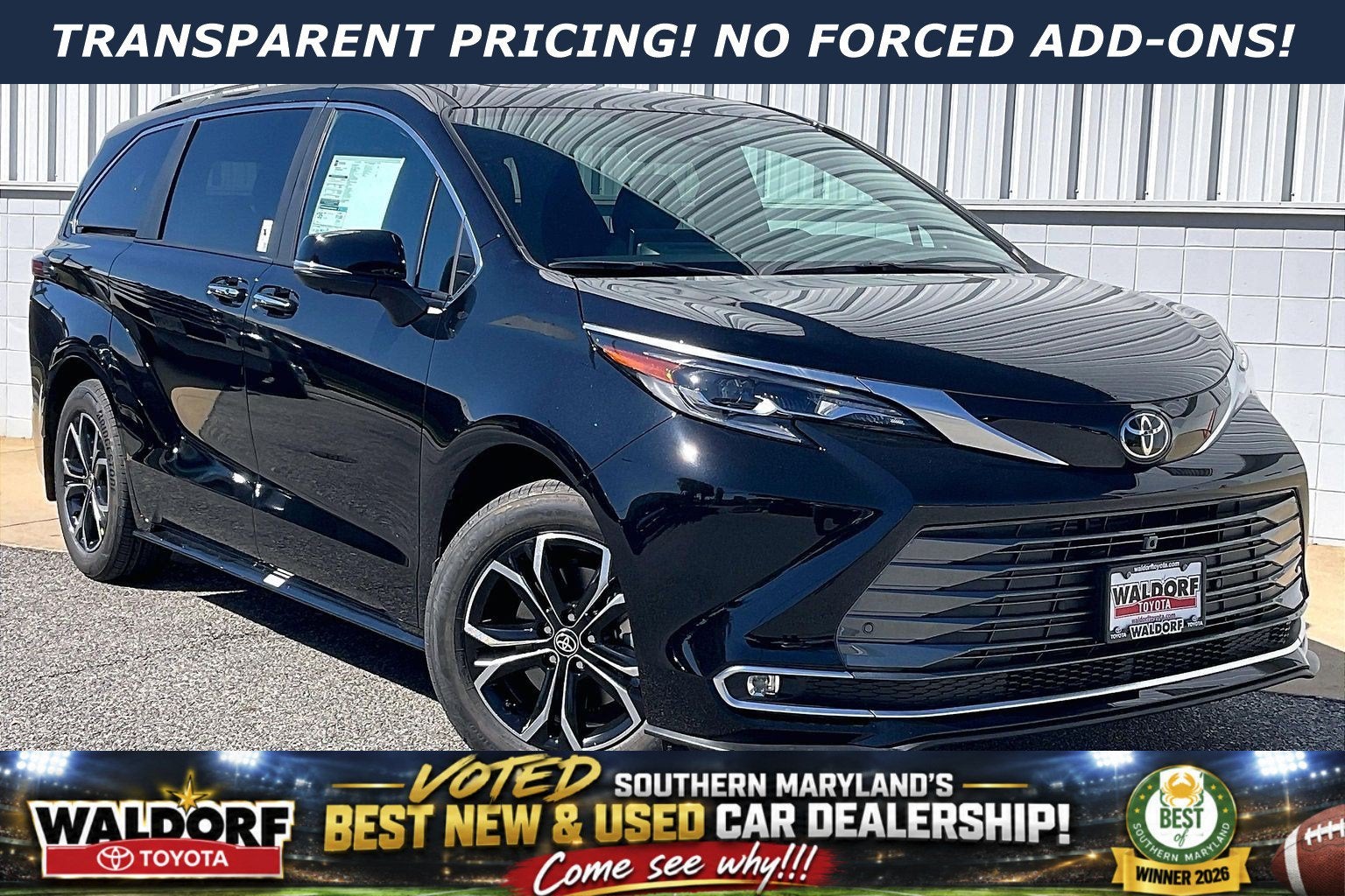 2026 Toyota Sienna Platinum