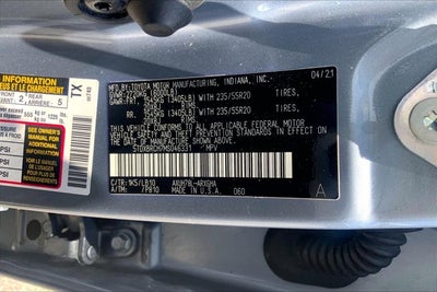 2021 Toyota HIGHLANDER HYBRD Hybrid Limited