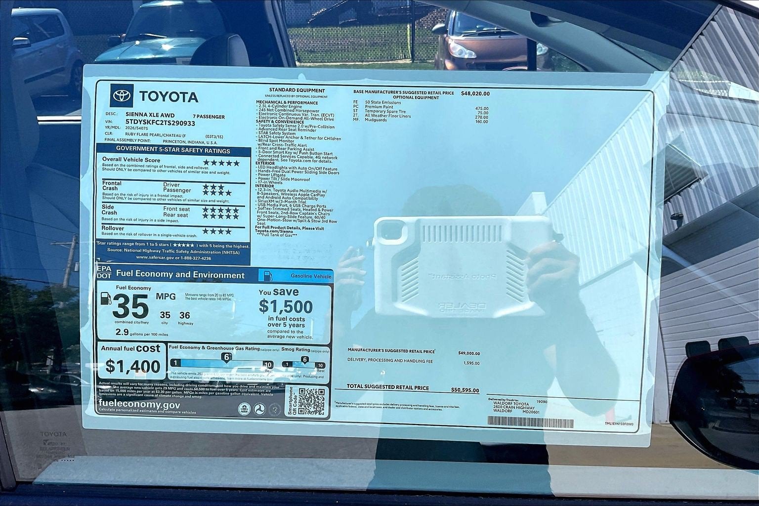 2026 Toyota Sienna XLE
