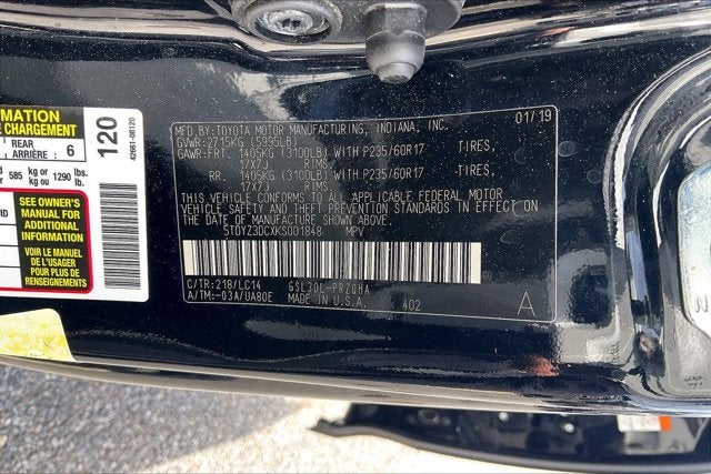 2019 Toyota Sienna Base