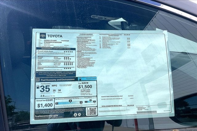 2026 Toyota Sienna Limited