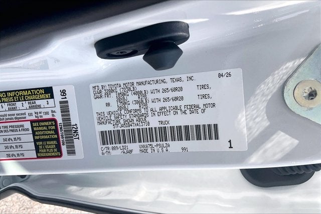 2026 Toyota Tundra Limited