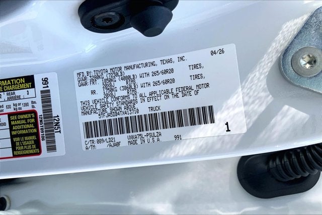 2026 Toyota Tundra Limited