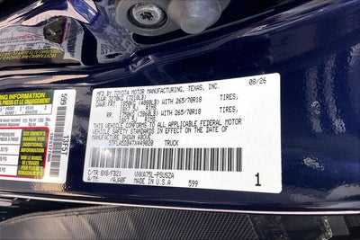 2026 Toyota Tundra 4WD SR5