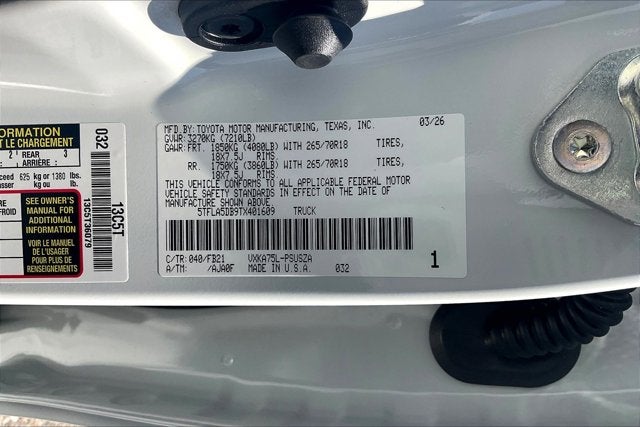 2026 Toyota Tundra SR5