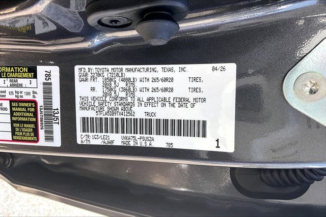 2026 Toyota Tundra 4WD SR5