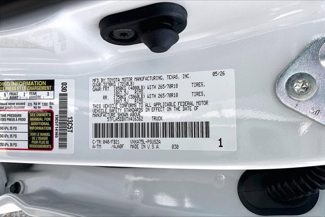 2026 Toyota Tundra 4WD SR5