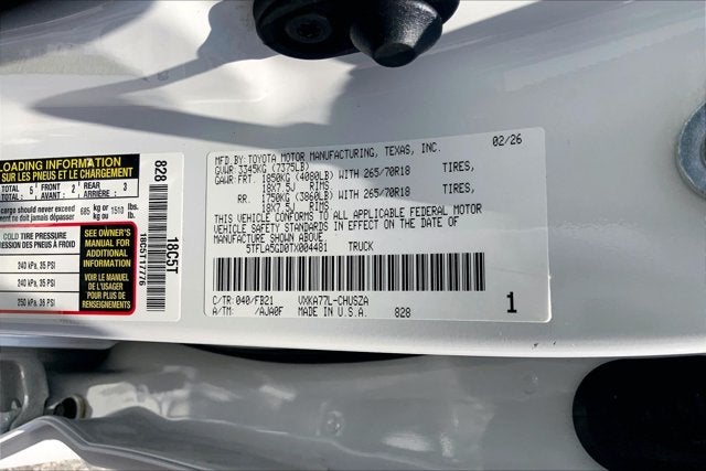 2026 Toyota Tundra SR5