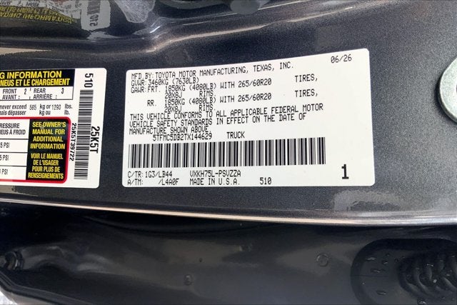 2026 Toyota Tundra i-FORCE MAX 1794 Edition i-FORCE MAX