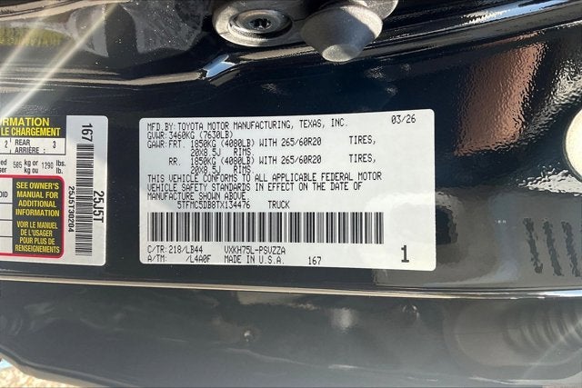 2026 Toyota Tundra i-FORCE MAX 1794 Edition i-FORCE MAX