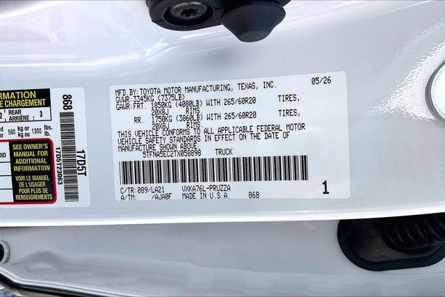 2026 Toyota Tundra Platinum