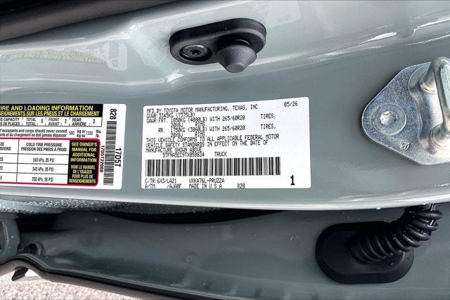 2026 Toyota Tundra 4WD Platinum
