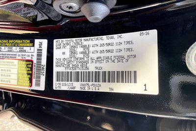 2026 Toyota Tundra i-FORCE MAX Capstone