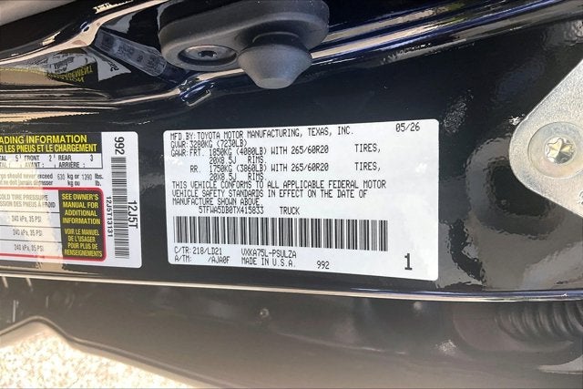 2026 Toyota Tundra Limited