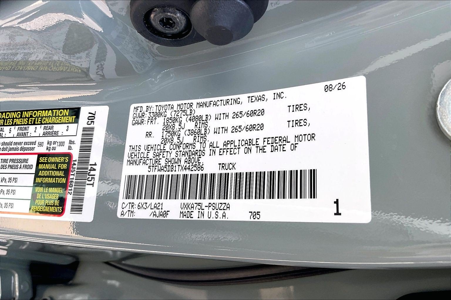 2026 Toyota Tundra Platinum