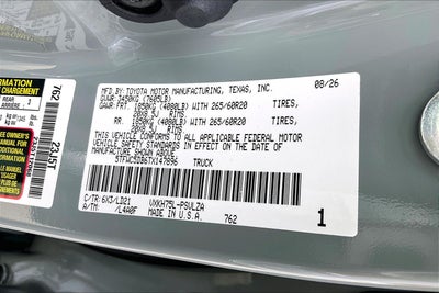 2026 Toyota Tundra i-FORCE MAX Limited i-FORCE MAX