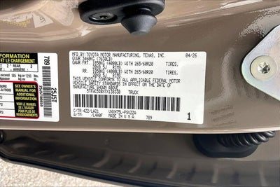 2026 Toyota Tundra i-FORCE MAX Platinum i-FORCE MAX