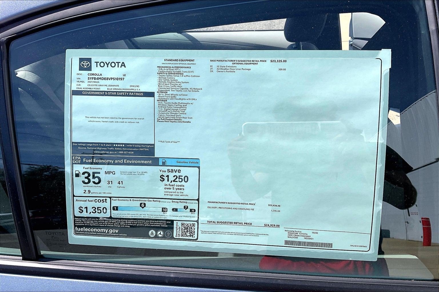 2027 Toyota Corolla LE