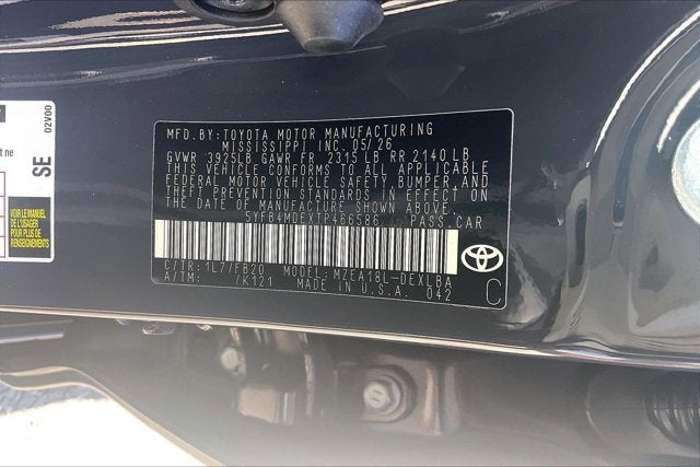 2026 Toyota Corolla LE