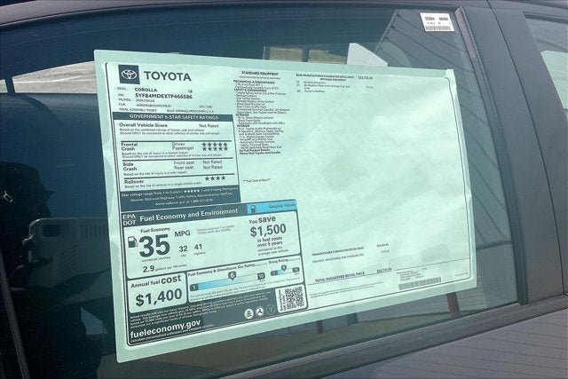 2026 Toyota Corolla LE