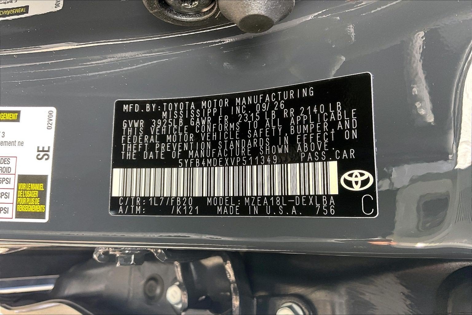 2027 Toyota Corolla LE