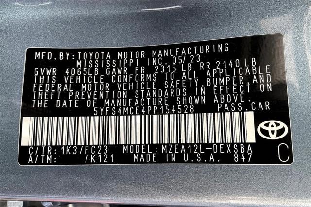 2023 Toyota Corolla SE