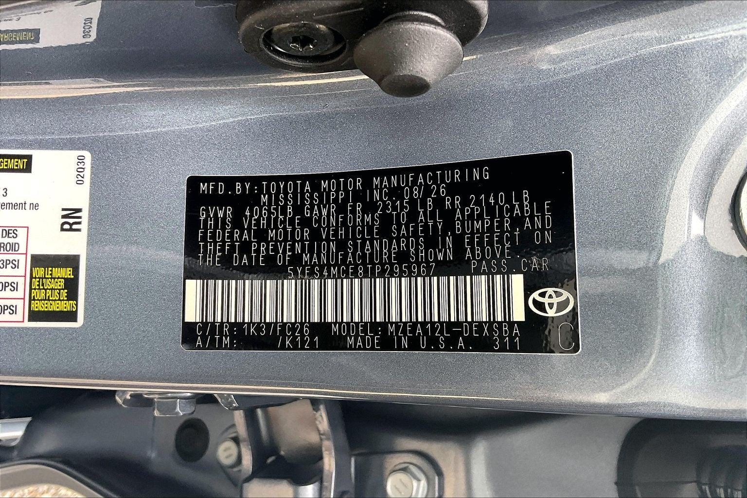 2026 Toyota Corolla SE