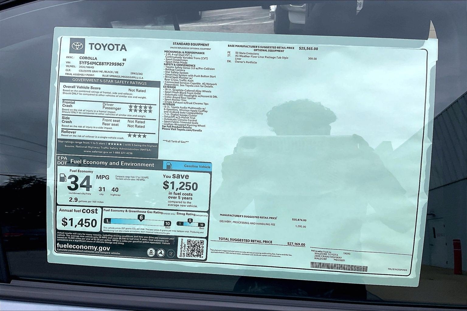 2026 Toyota Corolla SE