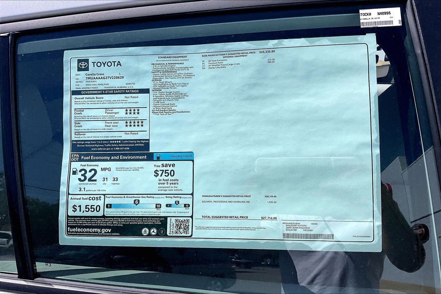 2026 Toyota Corolla Cross L