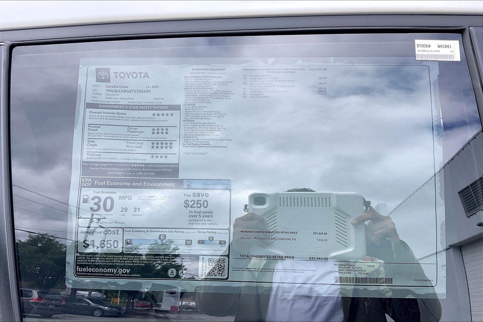 2026 Toyota Corolla Cross LE