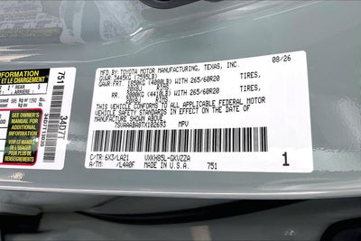 2026 Toyota Sequoia Platinum